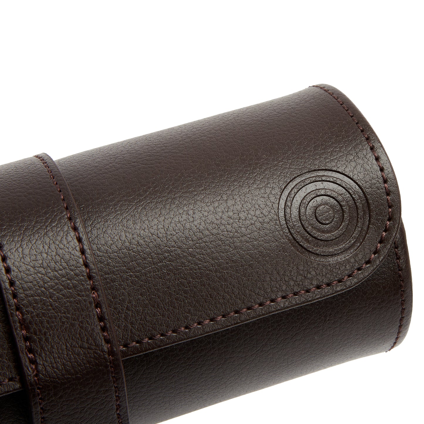 WM Brown Watch Roll-Watch Case-Wolf-hurdles-jewelry-boulder-colorado