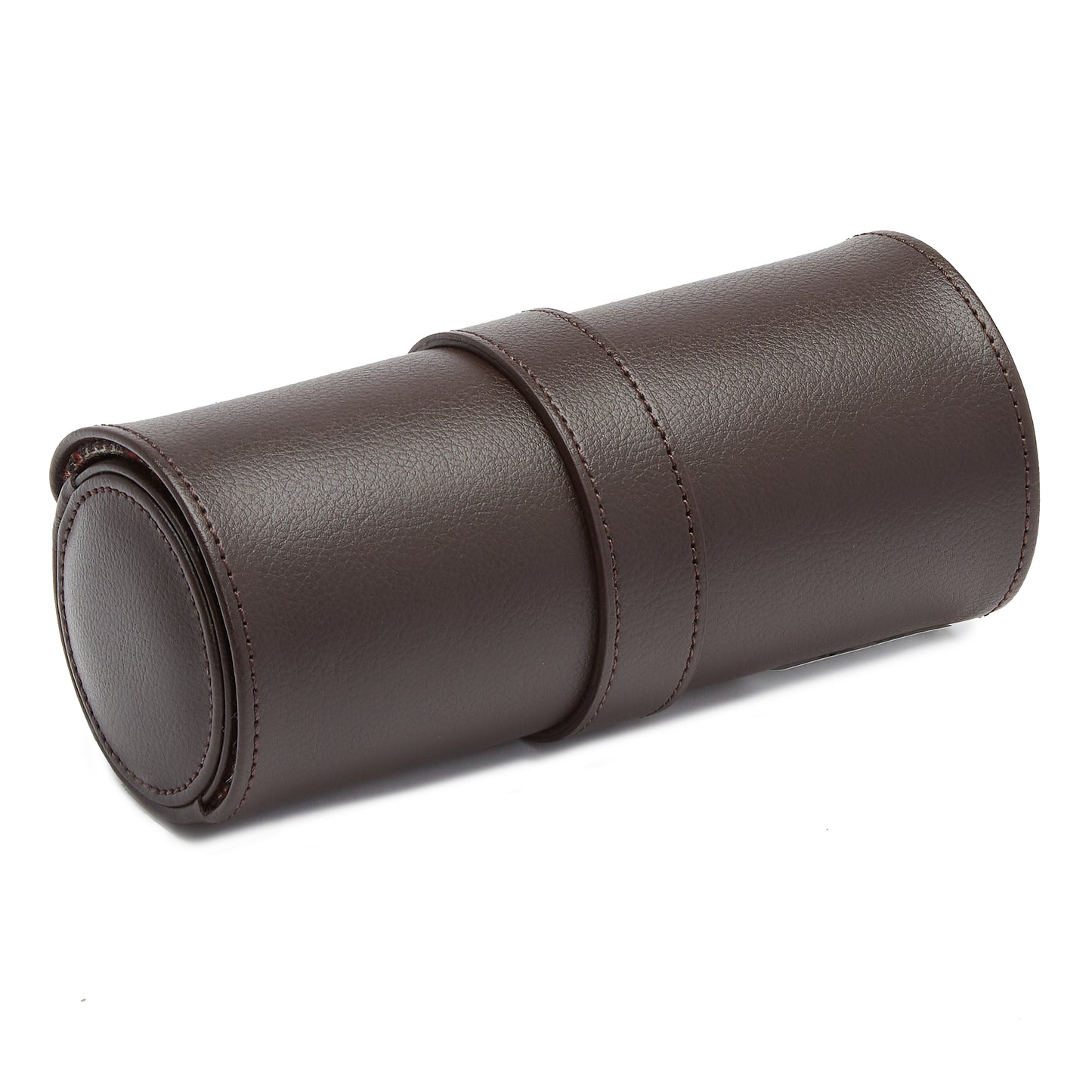 WM Brown Watch Roll-Watch Case-Wolf-hurdles-jewelry-boulder-colorado