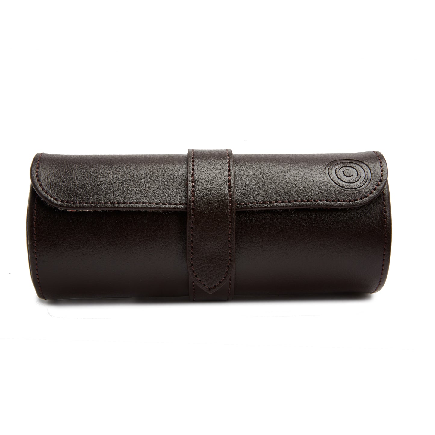 WM Brown Watch Roll-Watch Case-Wolf-hurdles-jewelry-boulder-colorado